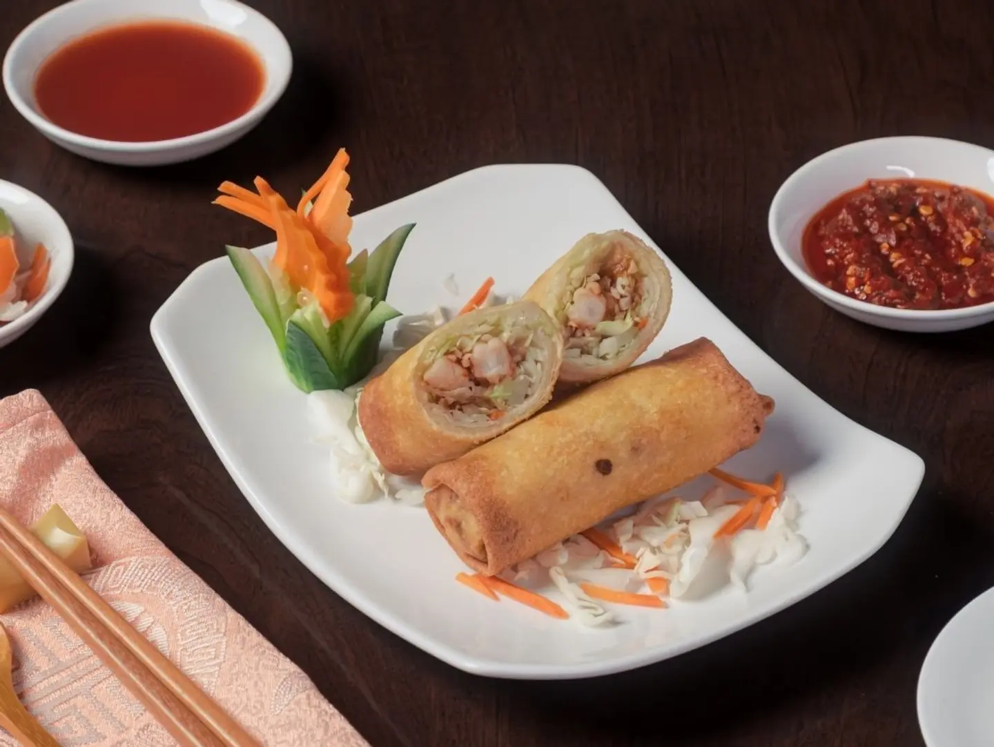 Shrimp Spring Roll  - Shrimp Spring Roll (2pcs)