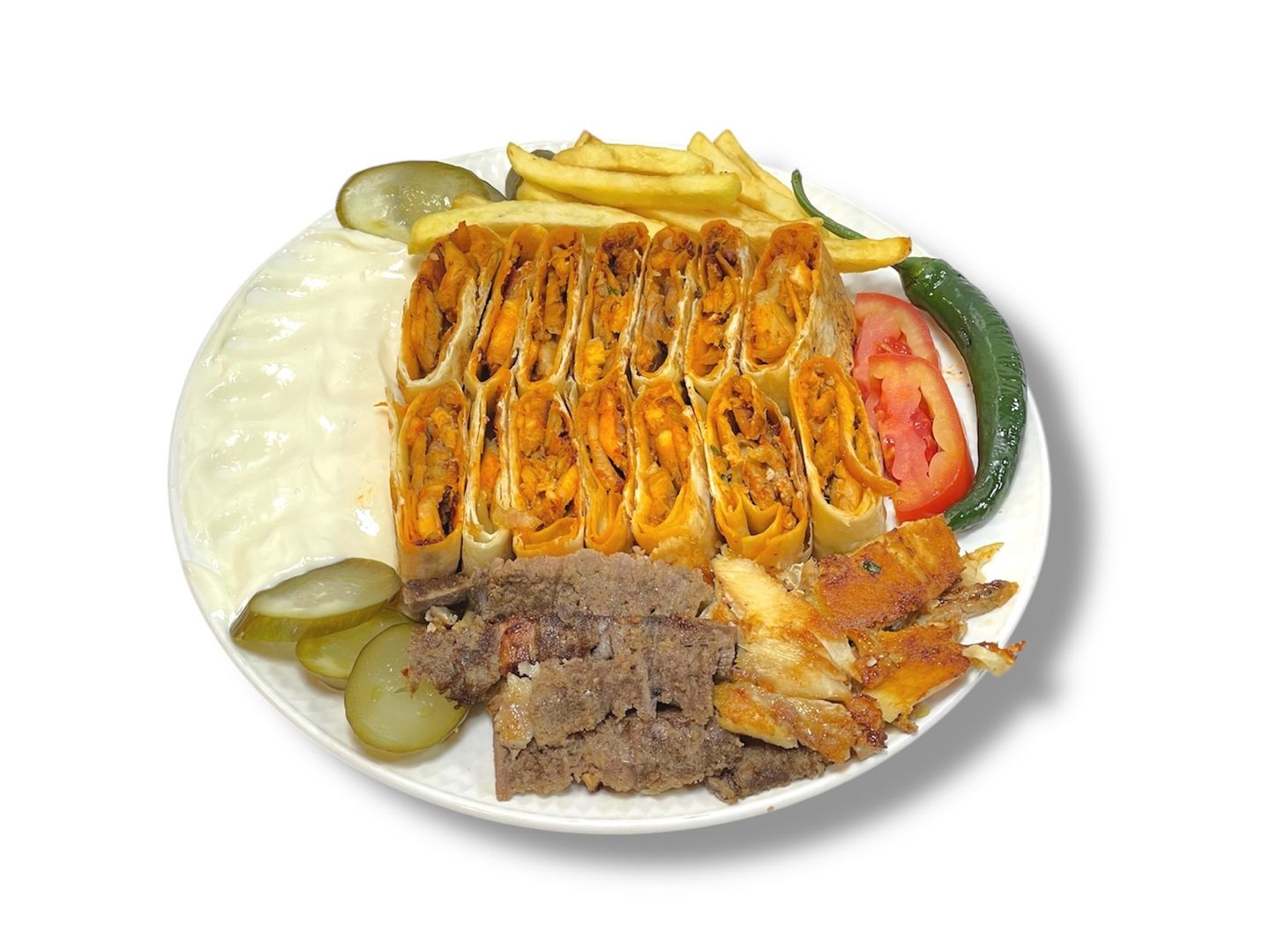 صحن عربي مشكل