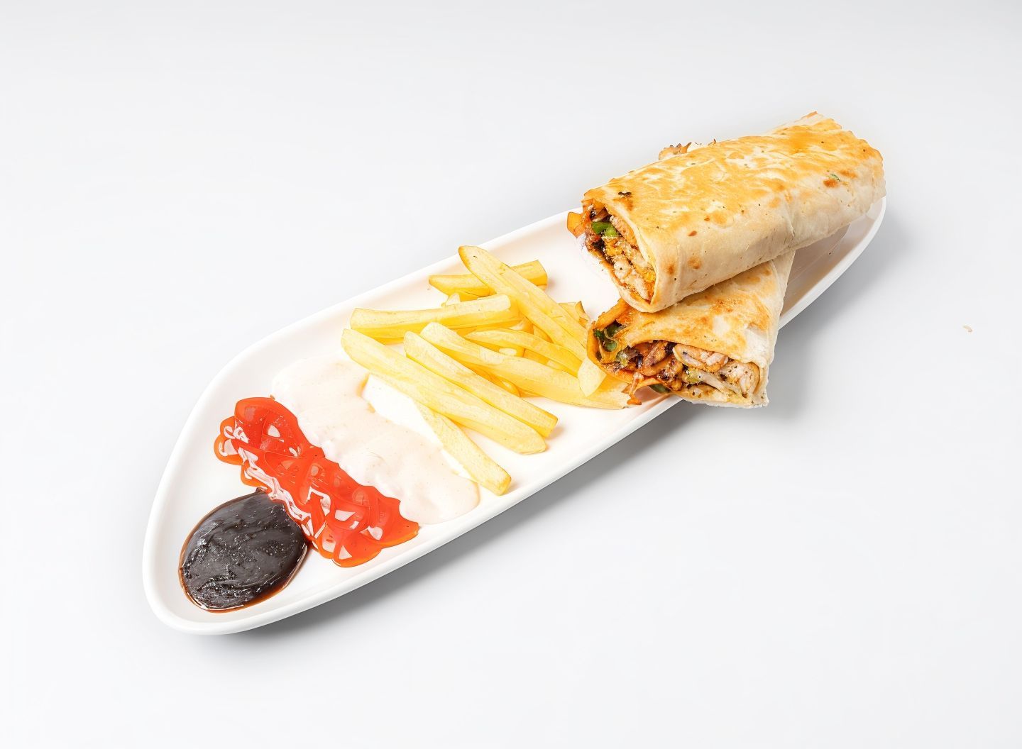ساندوتش شاورما دجاج