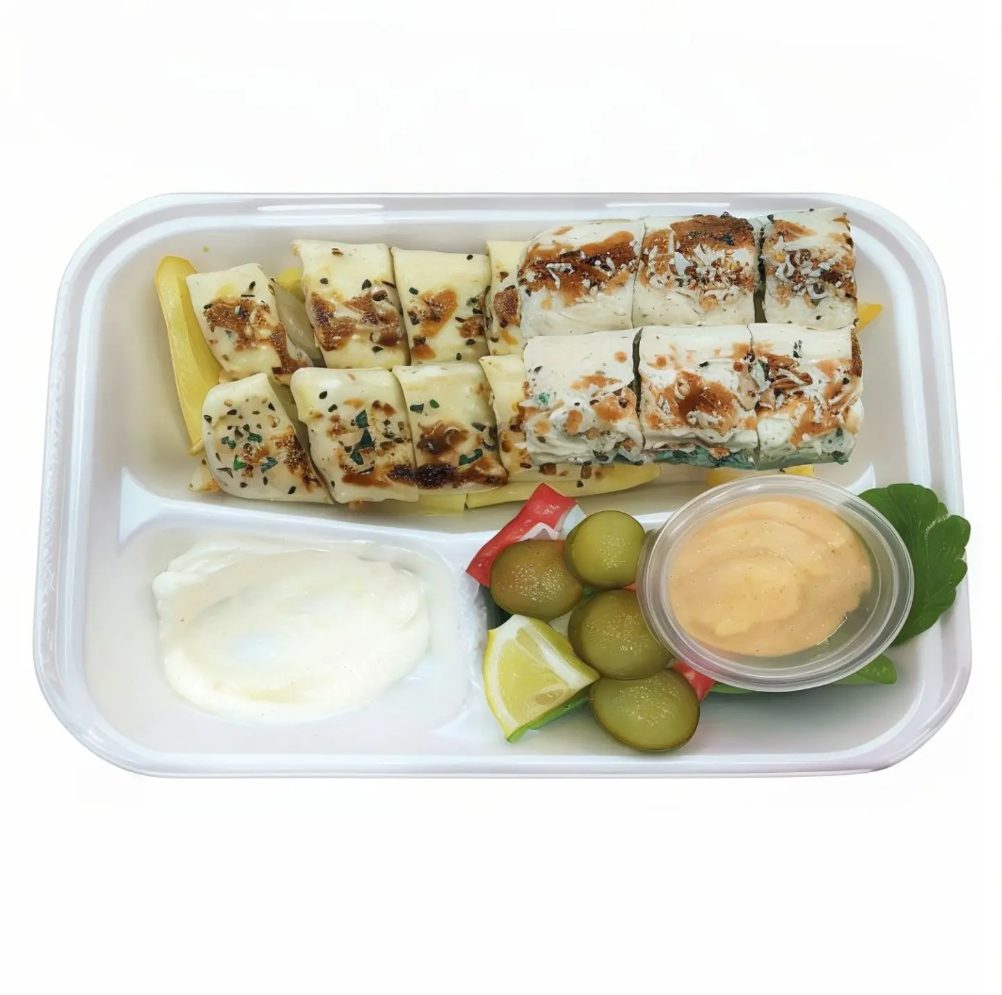 شاورما عربي ونصف دجاج