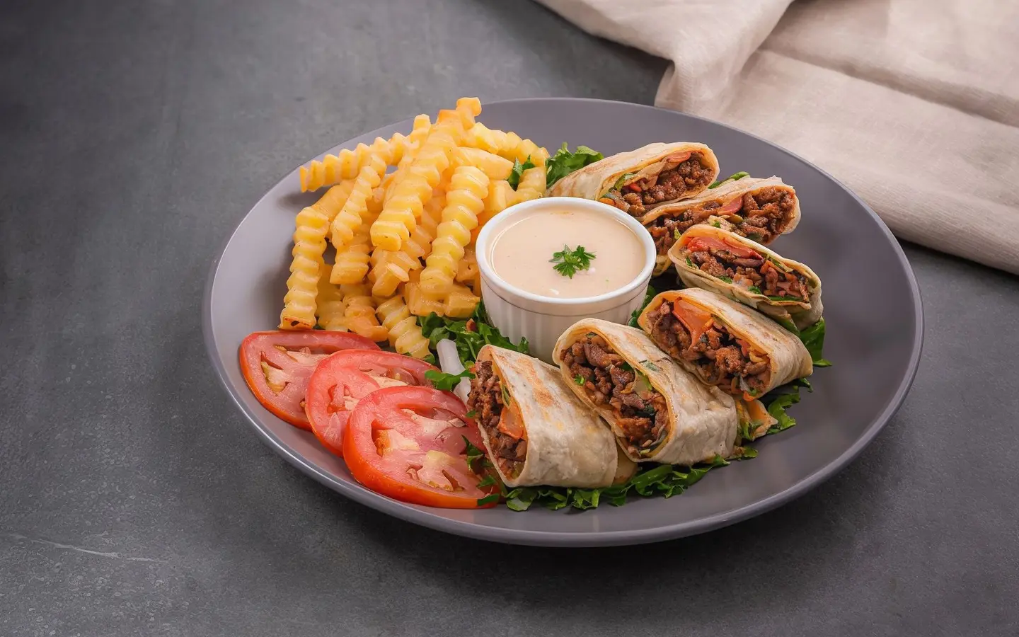 شاورما عربي لحم