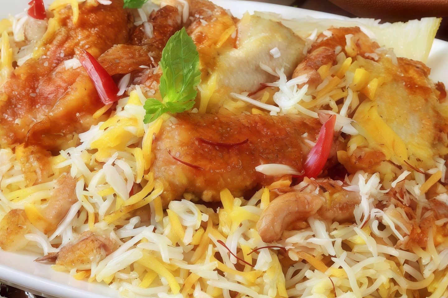 برياني سمك فيليه هامور