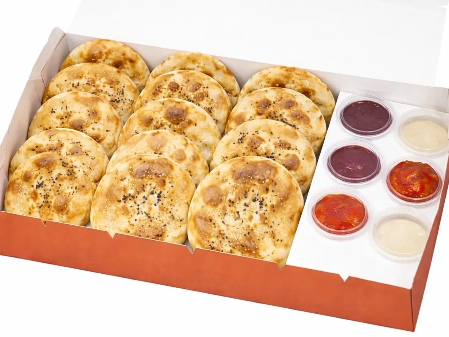 بوكس فطائر مدور 12 قطعه