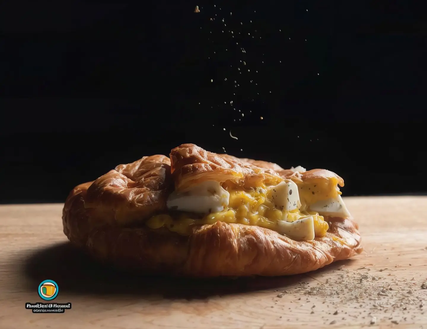 Caramel Egg Croissant