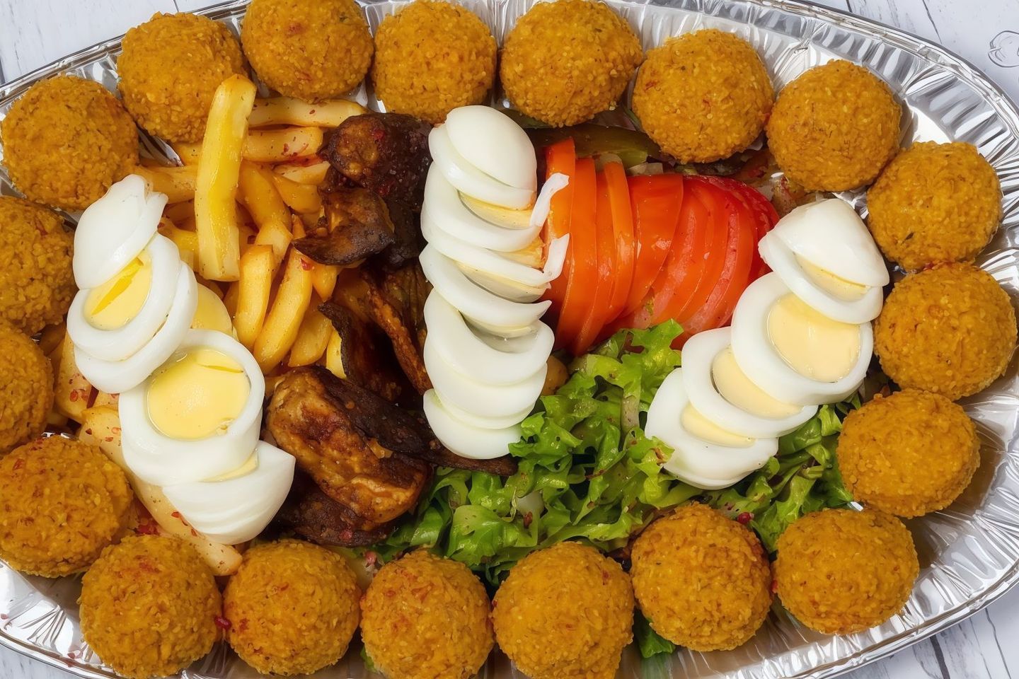 صحن فلافل  - كبير