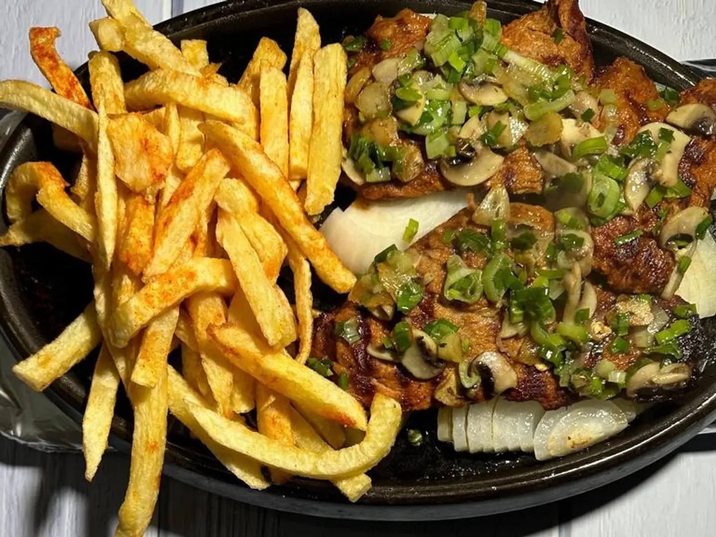 ستيك دجاج بالاعشاب