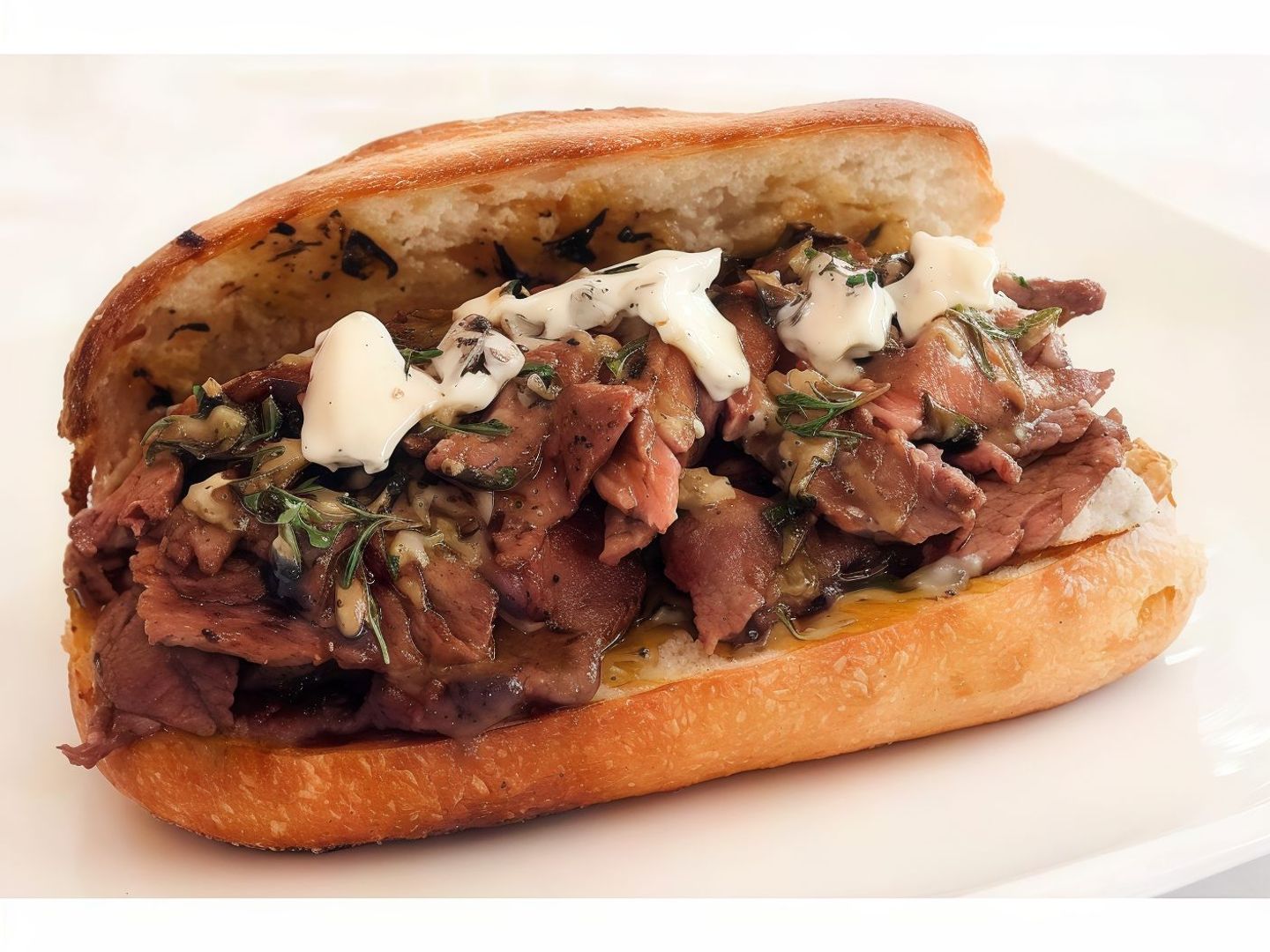 Meat Awsal Sandwich
