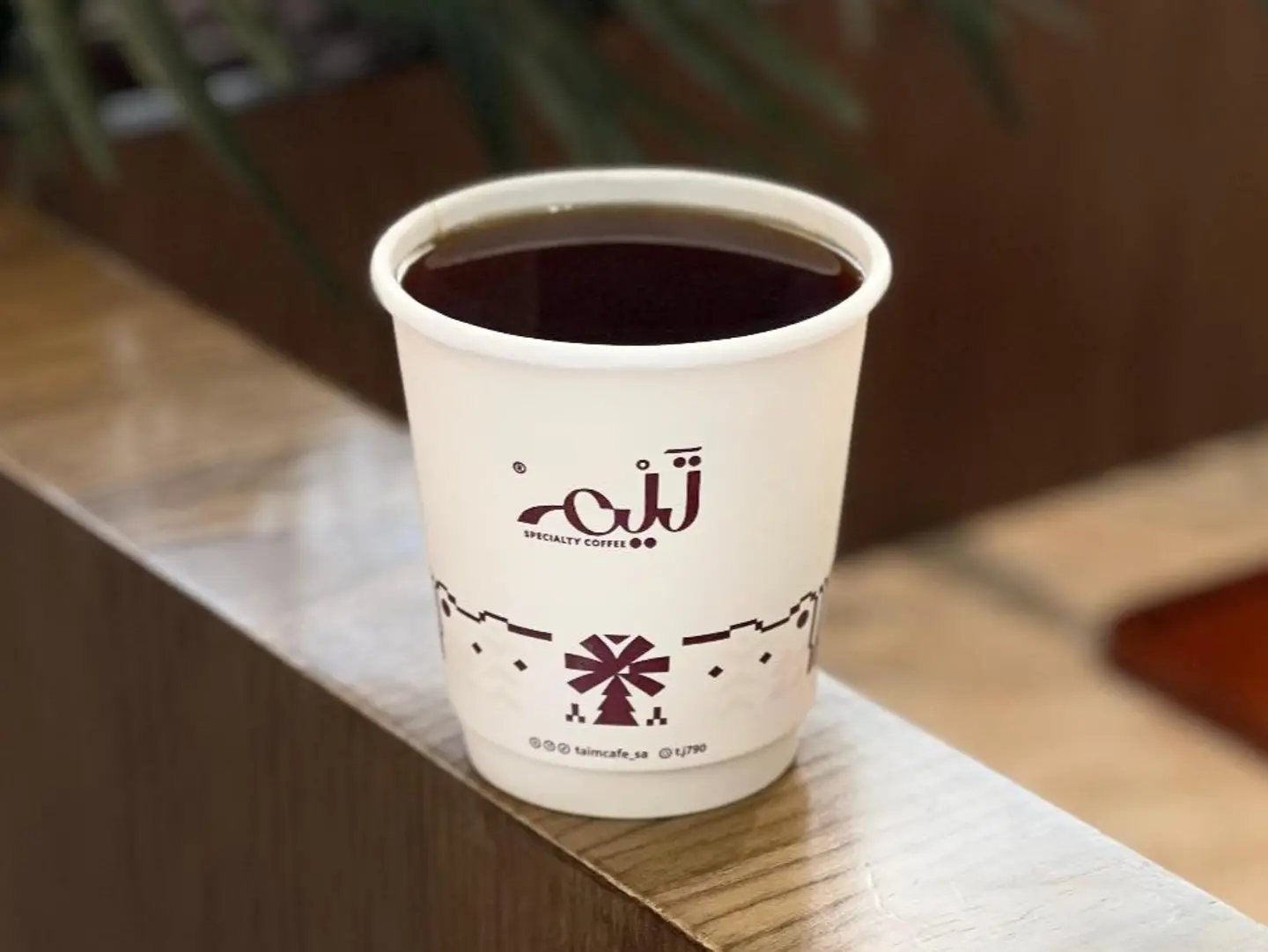 قهوة مقطرة ساخنه (دي كاف) - وسط