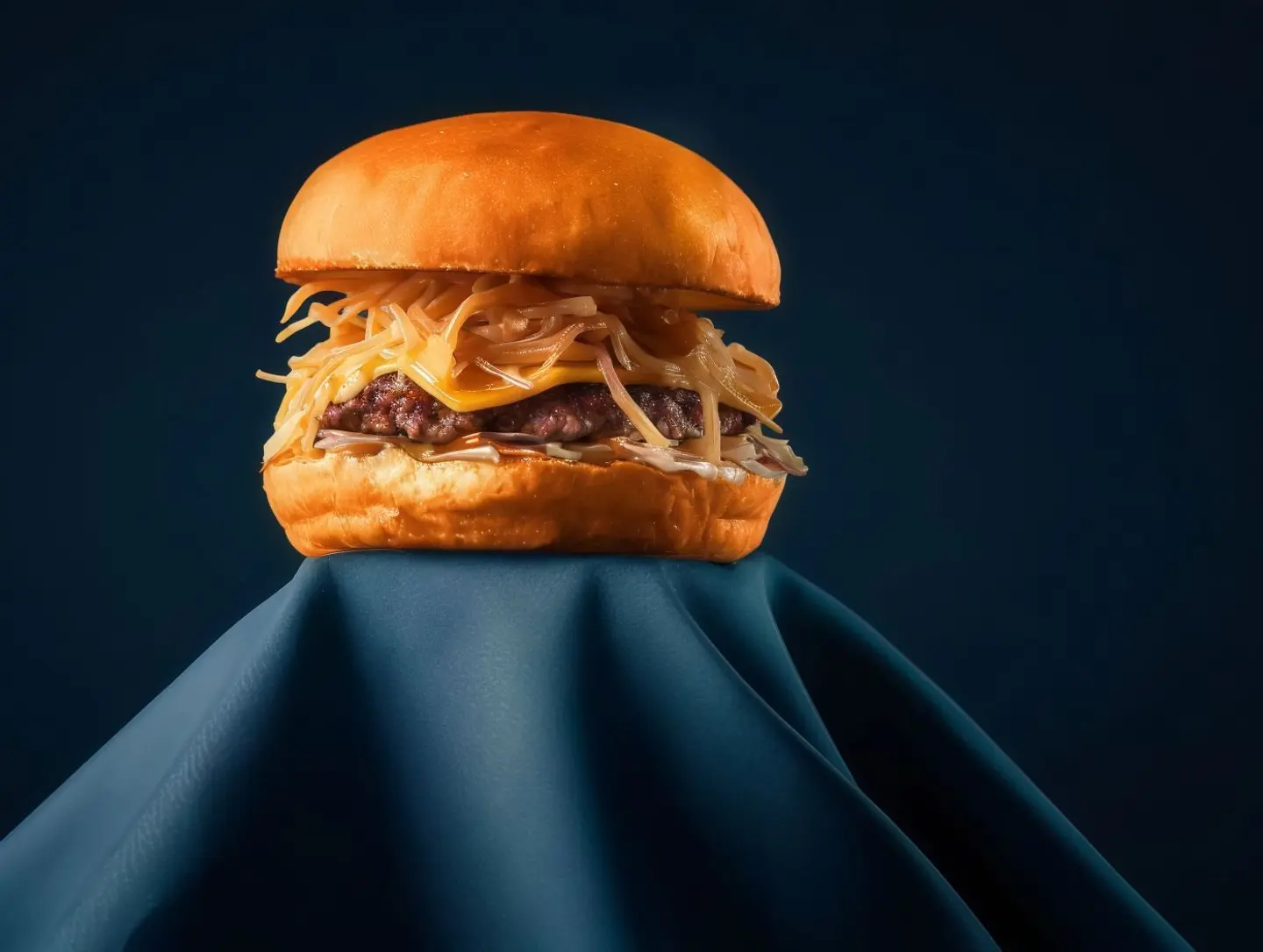 Crunchy Beef Burger