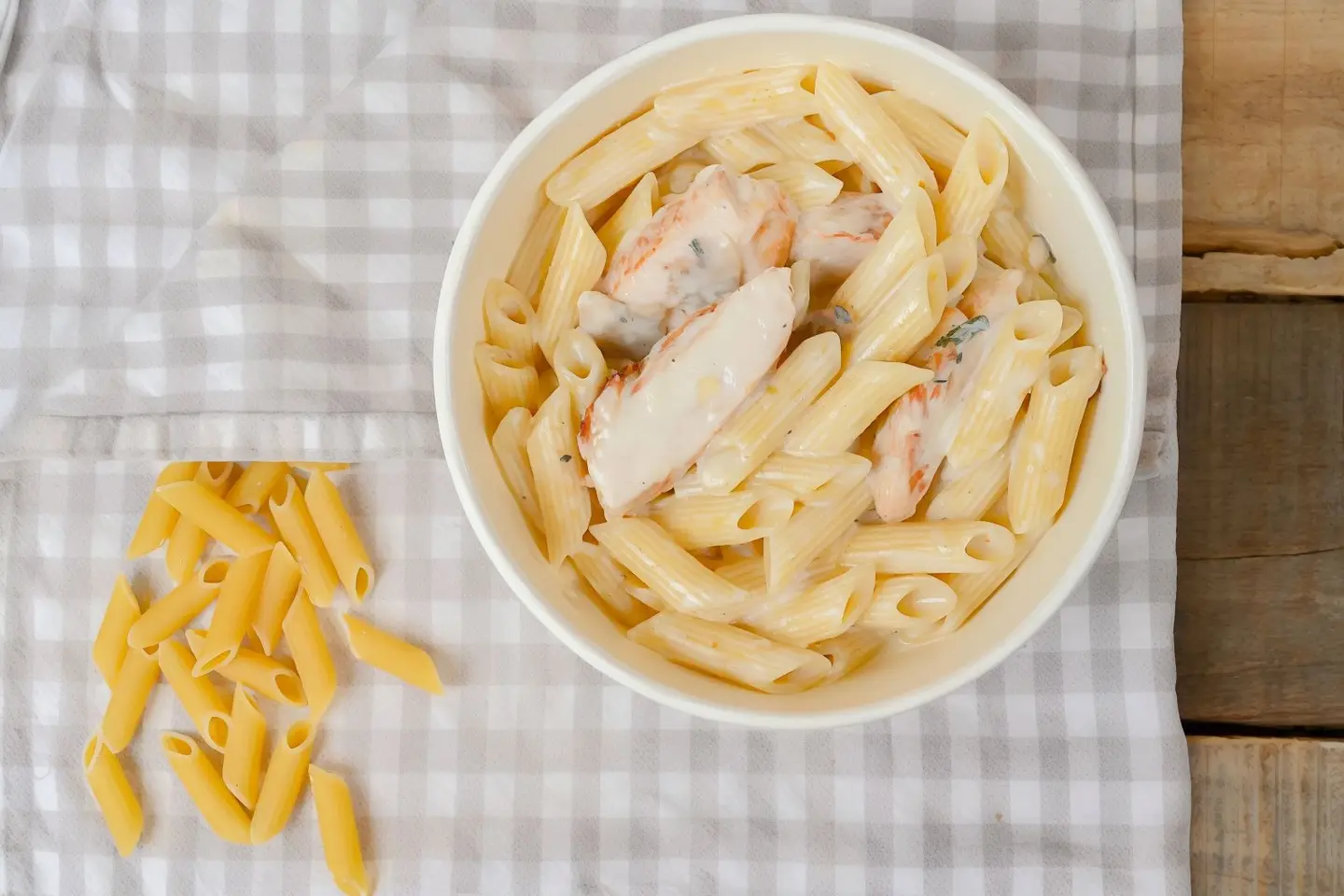 Chicken Alfredo Penne