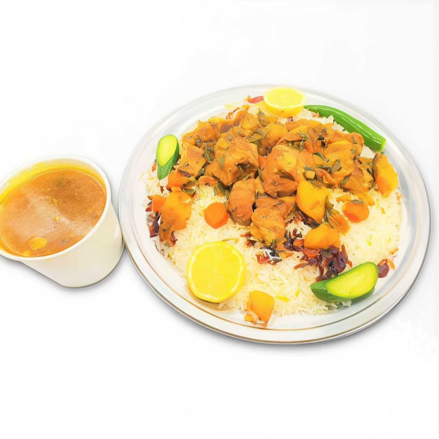 برمة لحم مع رز