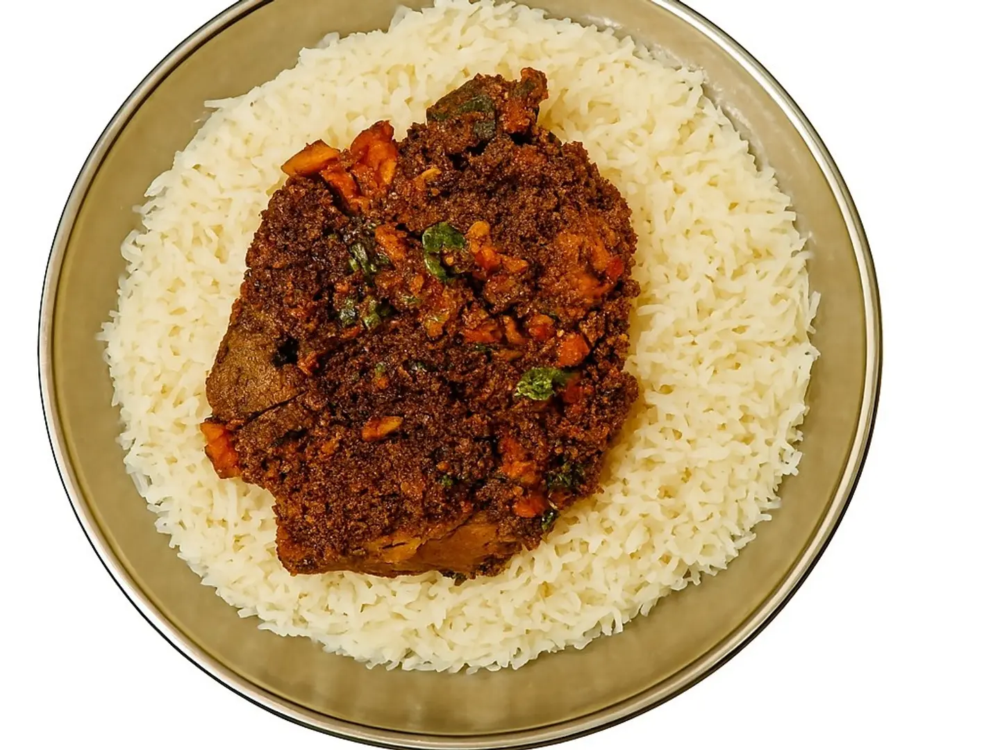 لحم بالتنور مع رز