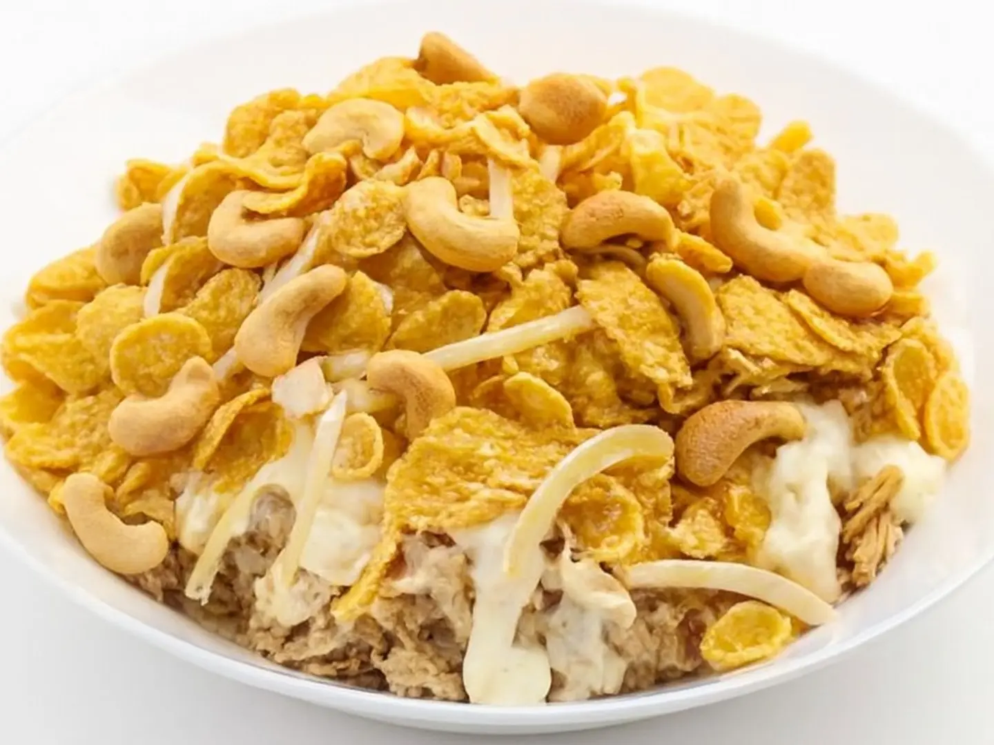 Royal Masoud With Cream And Honey With Comfix And Cashews