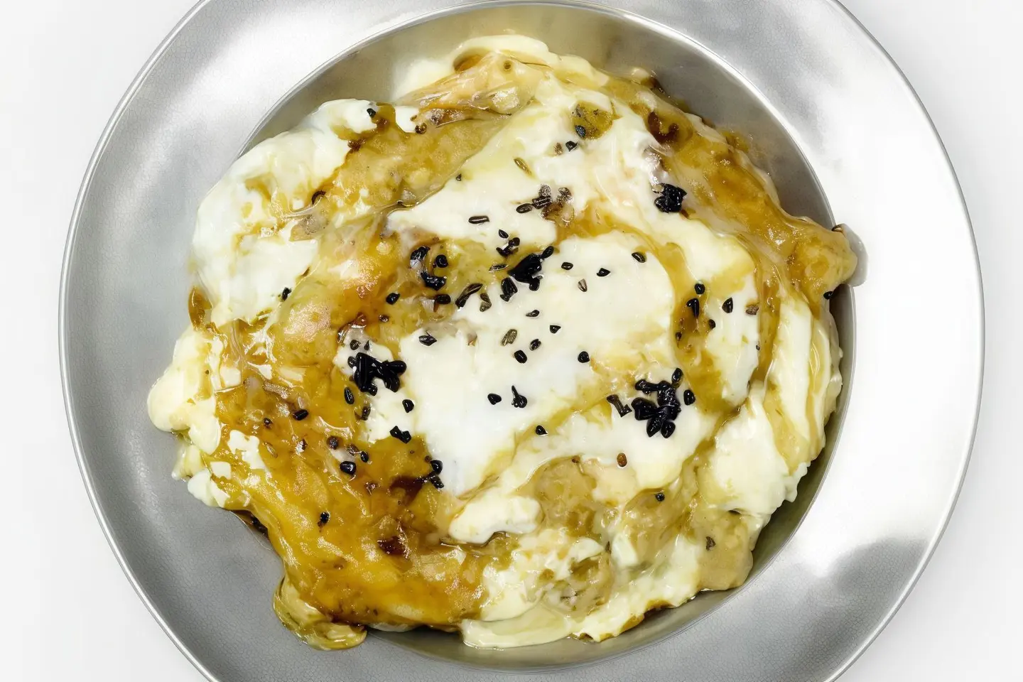 رطب قشطة و عسل