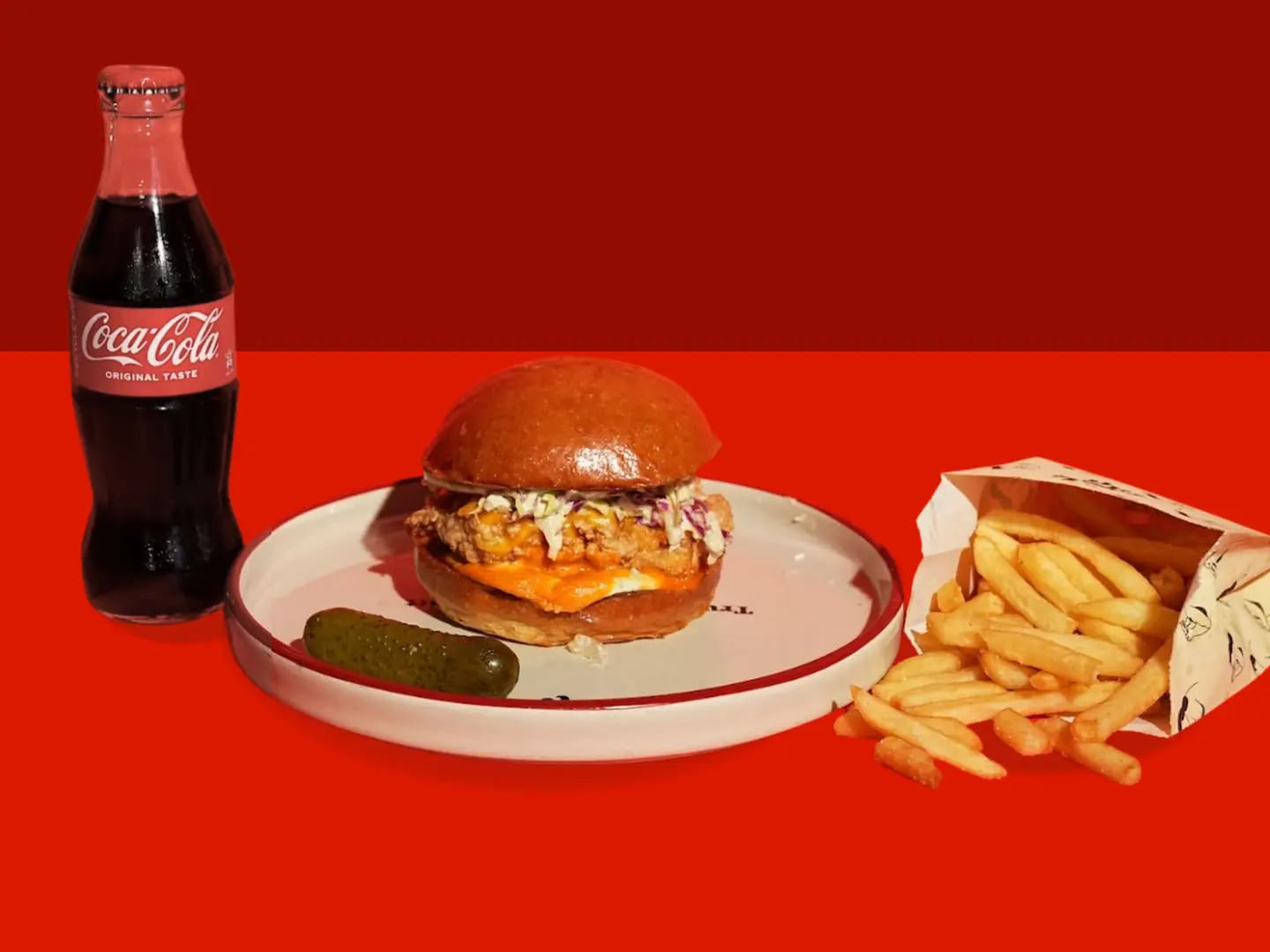 Thick Chicken Bun Combo