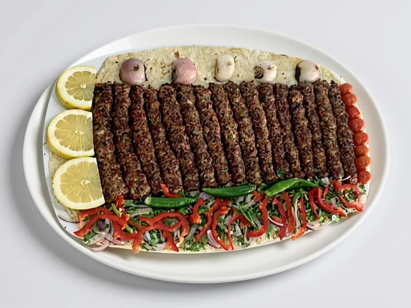Kilo Of Fresh Lamb Kebab