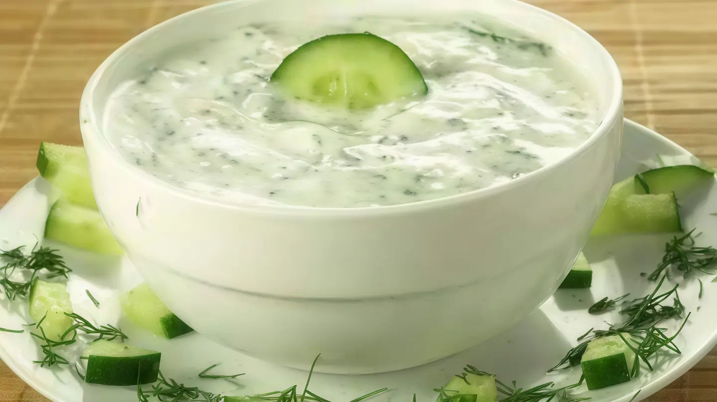 خيار باللبن