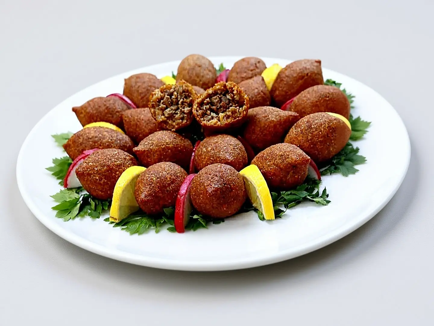 كبة لحم مقلية