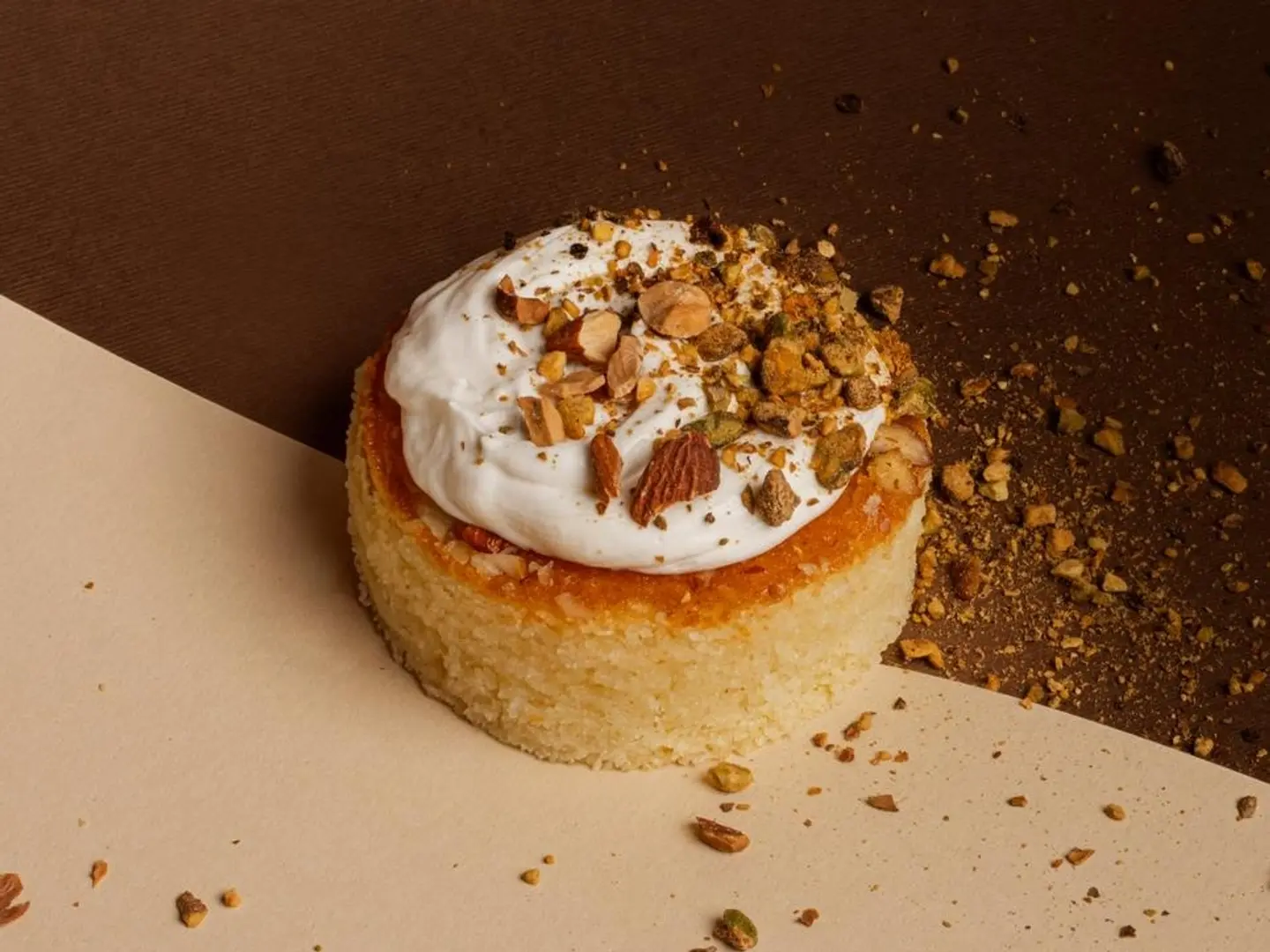 بسبوسه قشطة