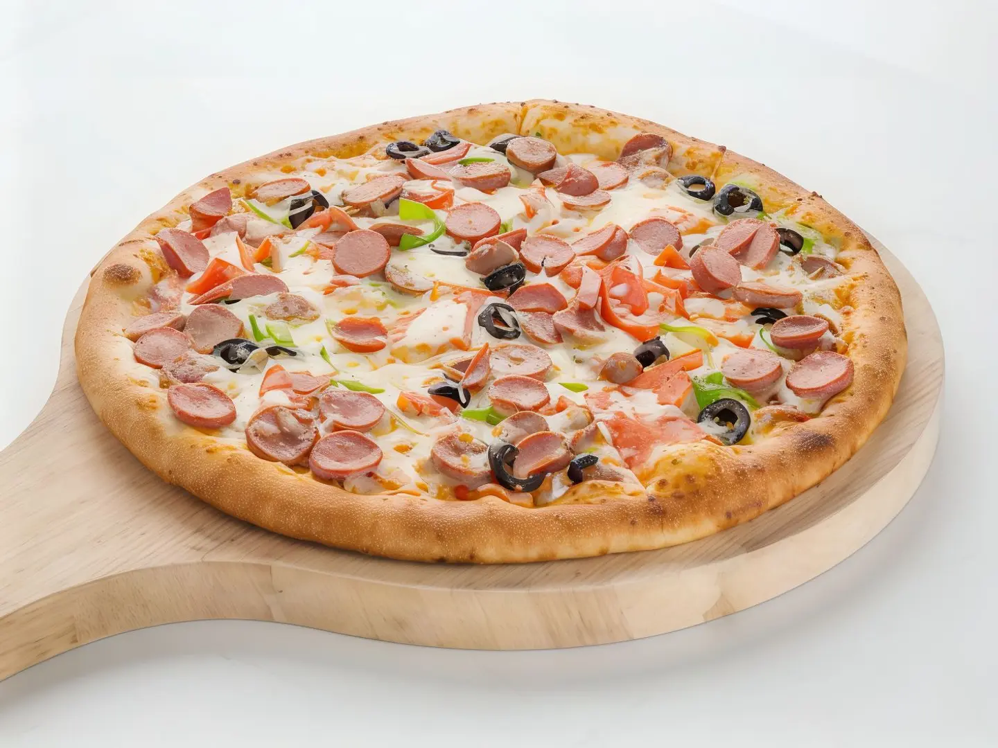 بيتزا نقانق - صغير