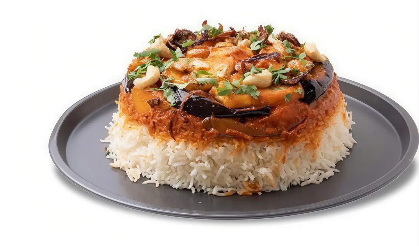 مقلوبة دجاج - حبة دجاج كاملة