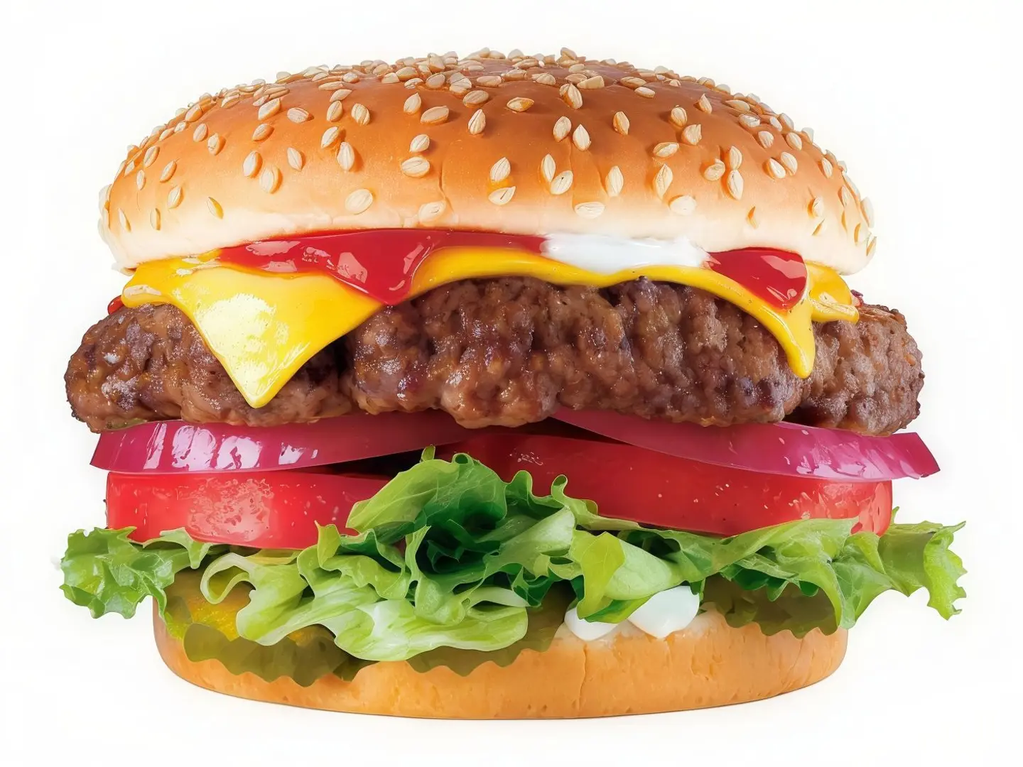 برجر لحم بالجبن