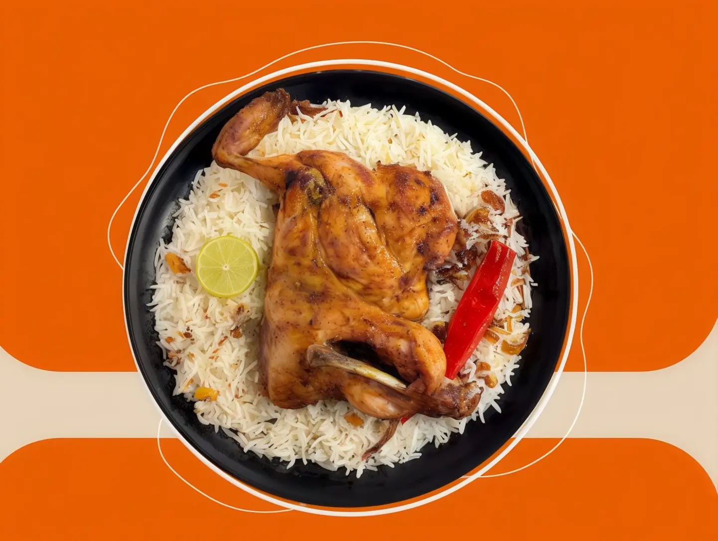نص دجاج مظبي