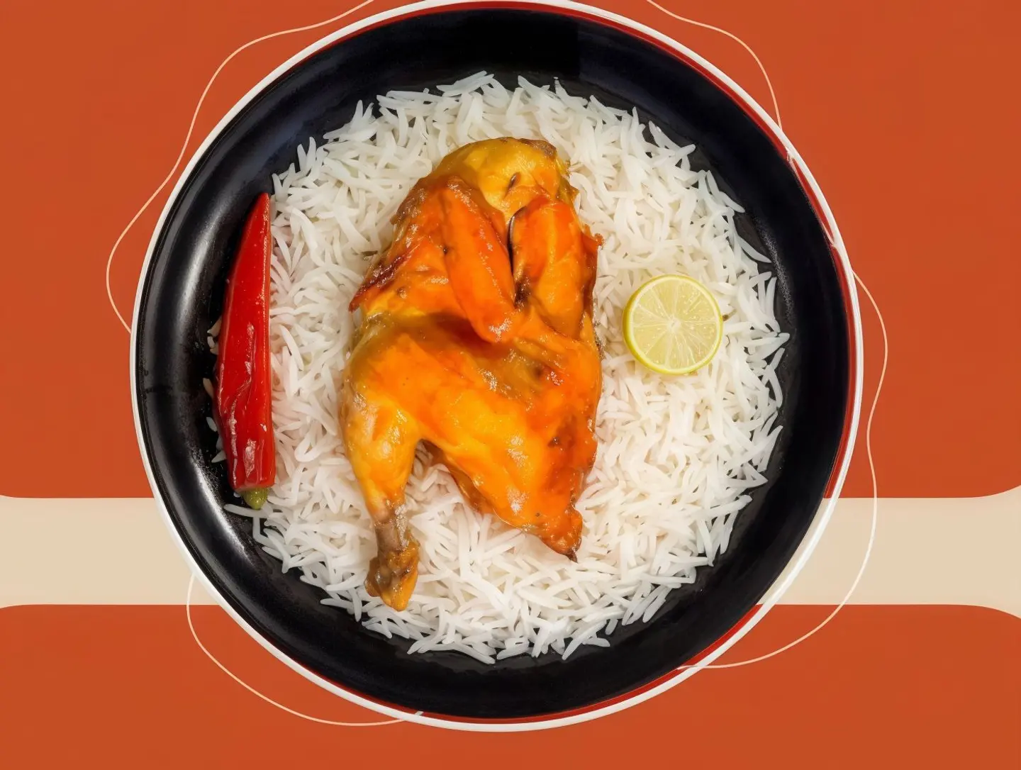 Half Mandi Chicken