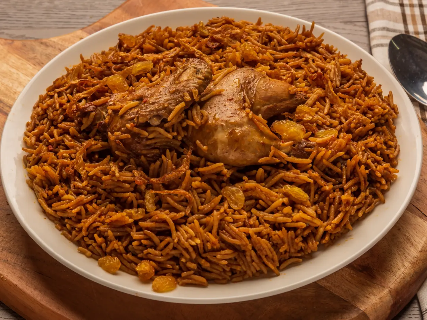 نص دجاج مضغوط