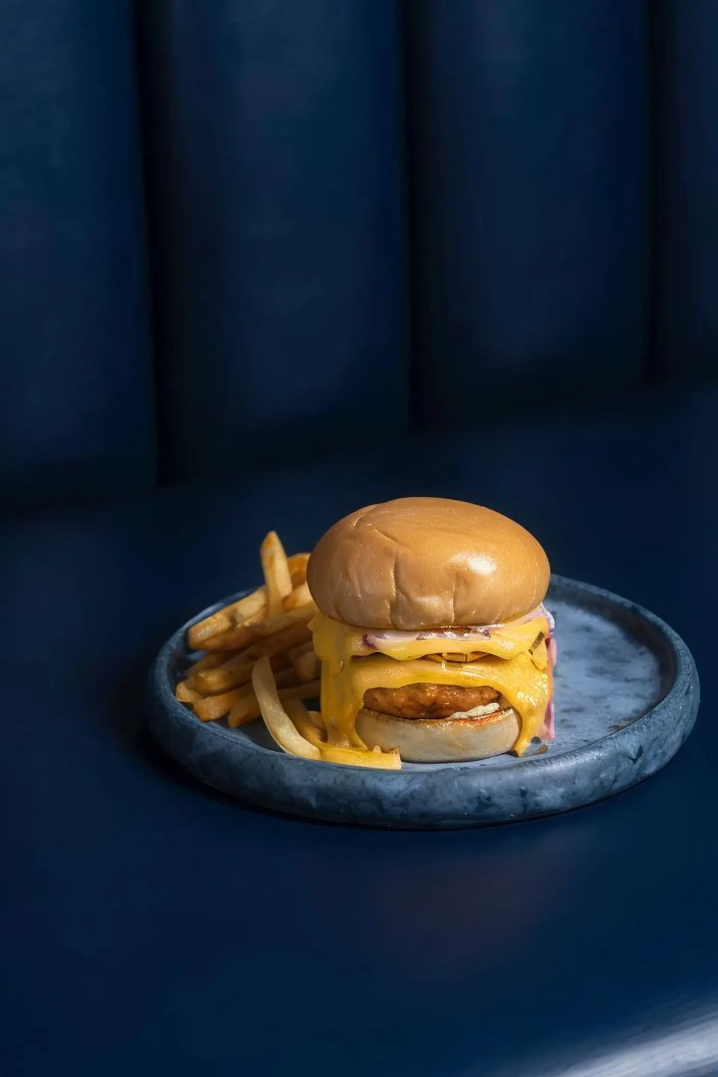 Double Crispy Chicken Burger