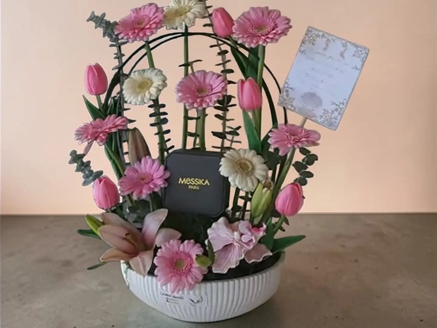 فازه منسقه اغصان الجربيرواغصان الصناعيه