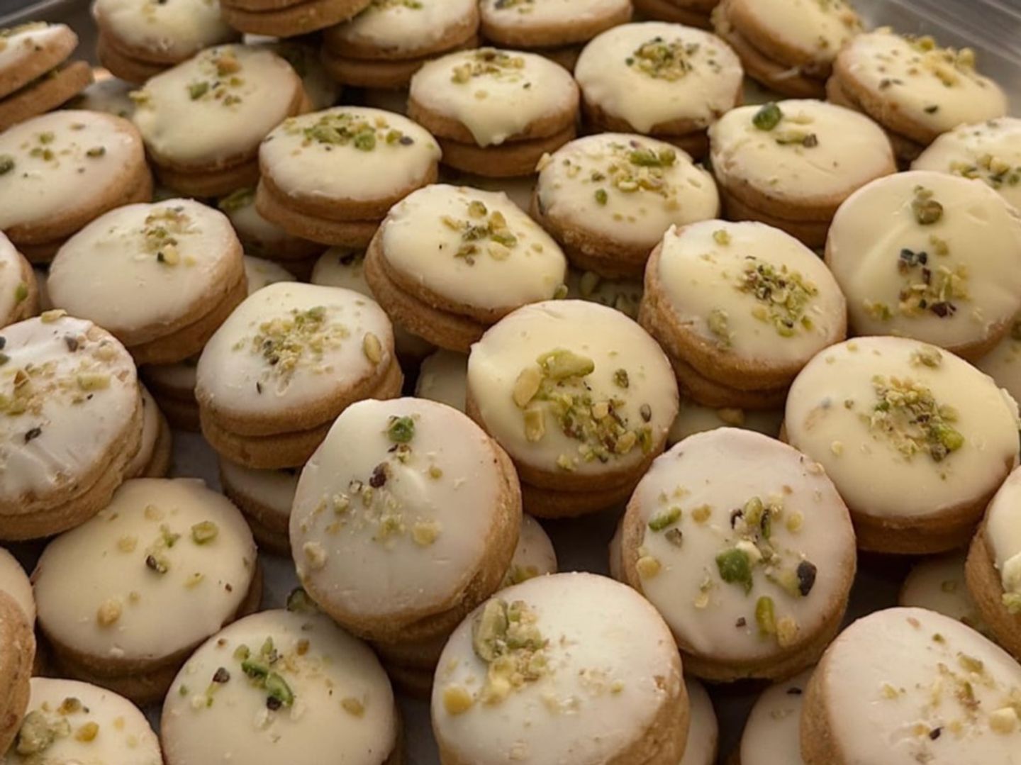 Pistachio Petit Fours