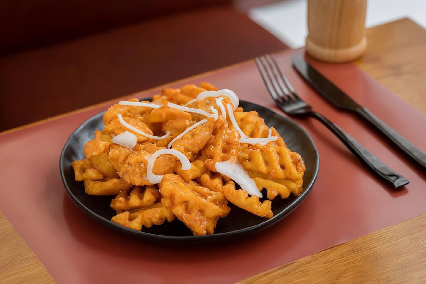 Waffle Maple Fries