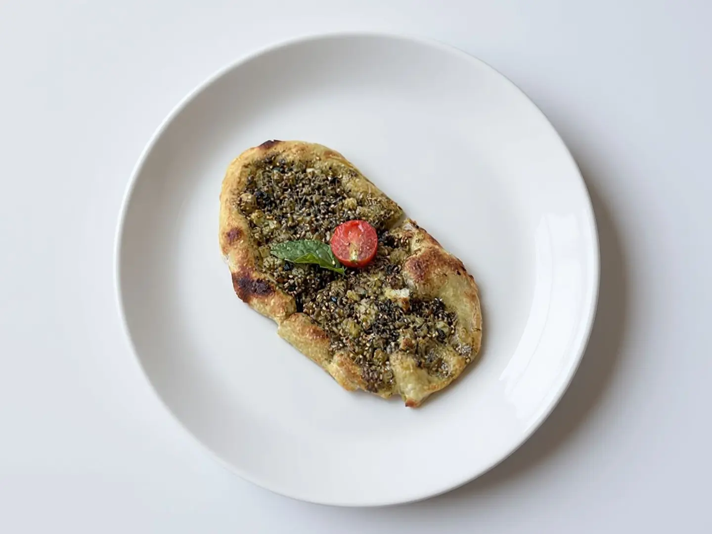 Halloumi Zaatar Pizza