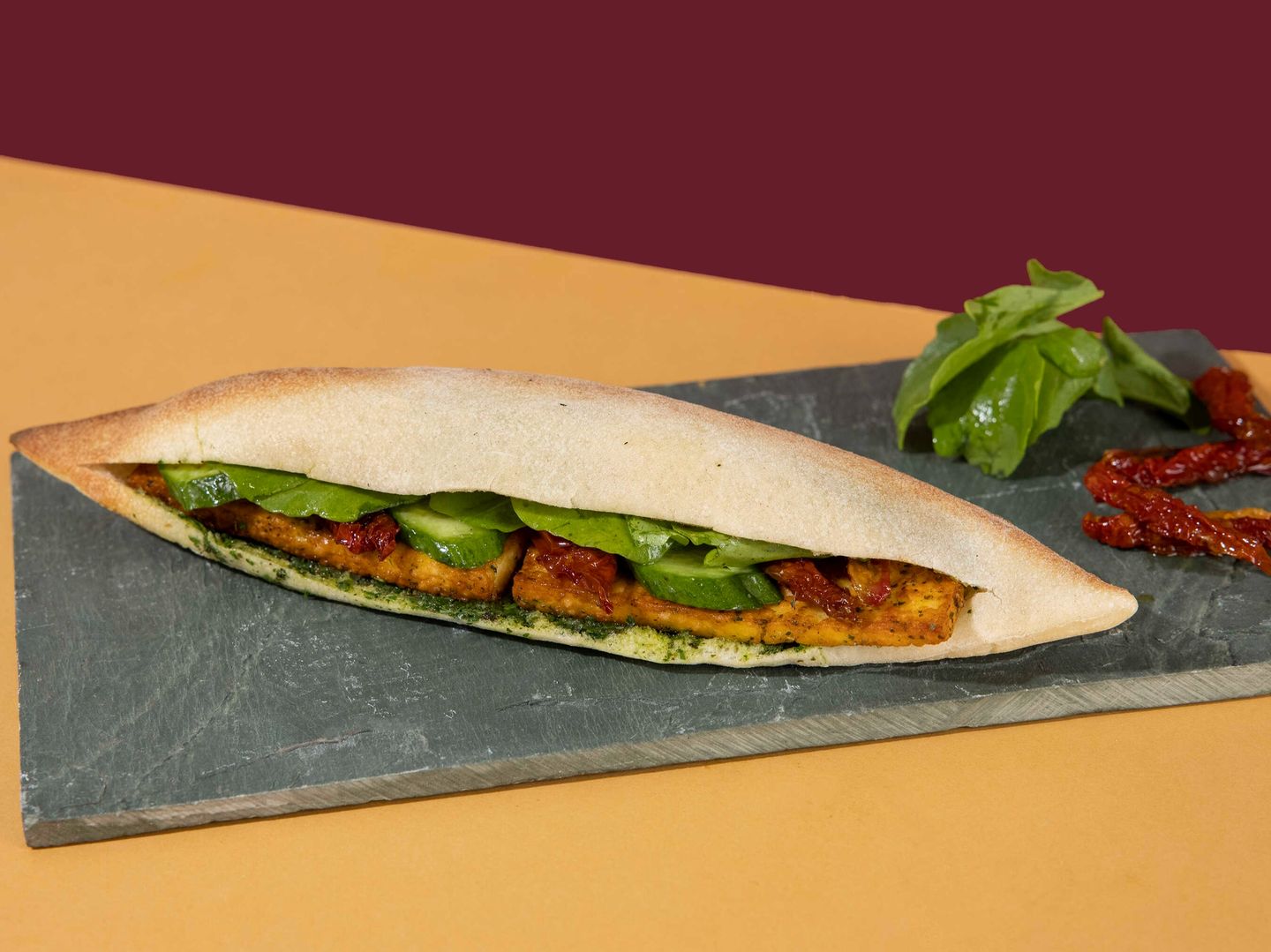 Halloumi Pesto Sandwich