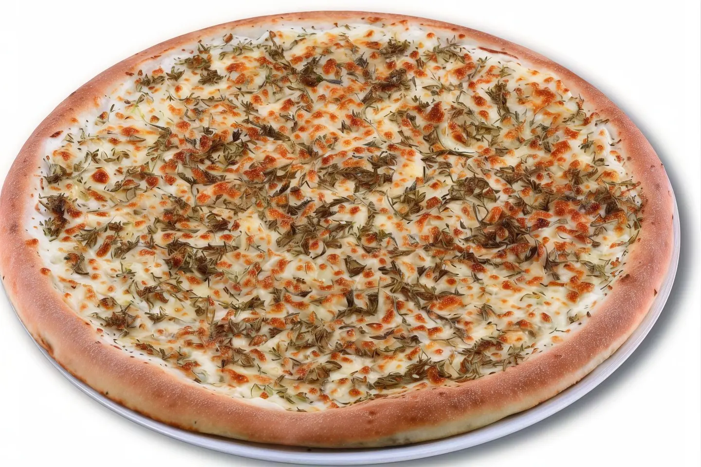 بيتزا لبنه وجبنه وزعتر