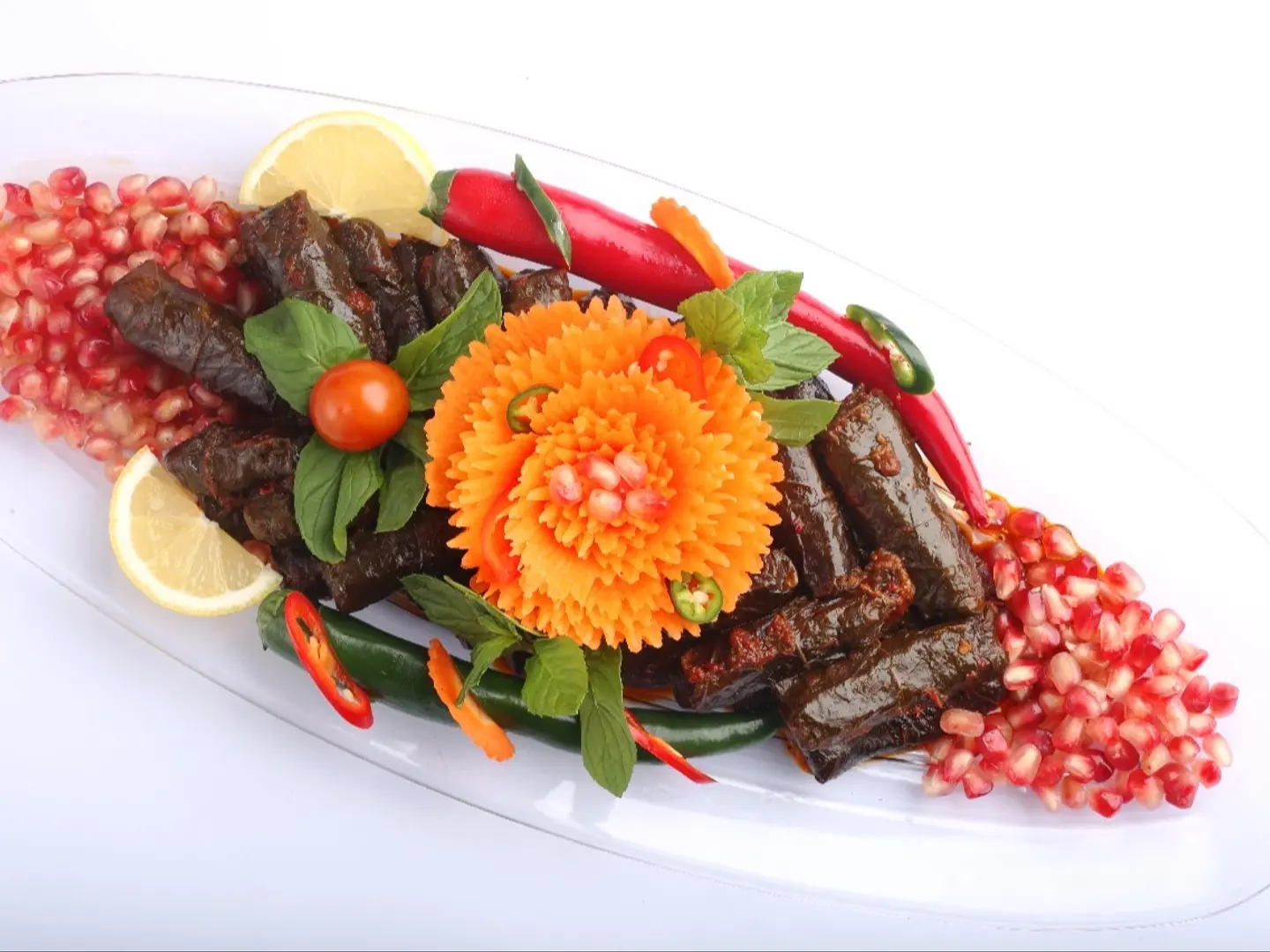 صحن ورق عنب 30حبه