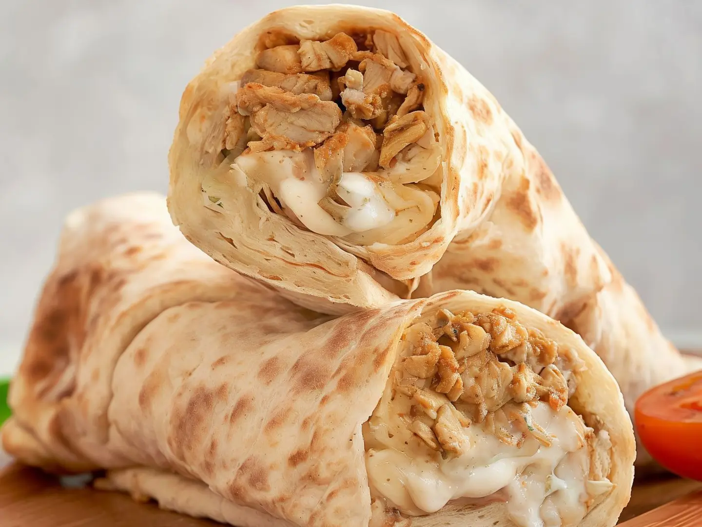 سااندوتش شاورما دجاج كيتو