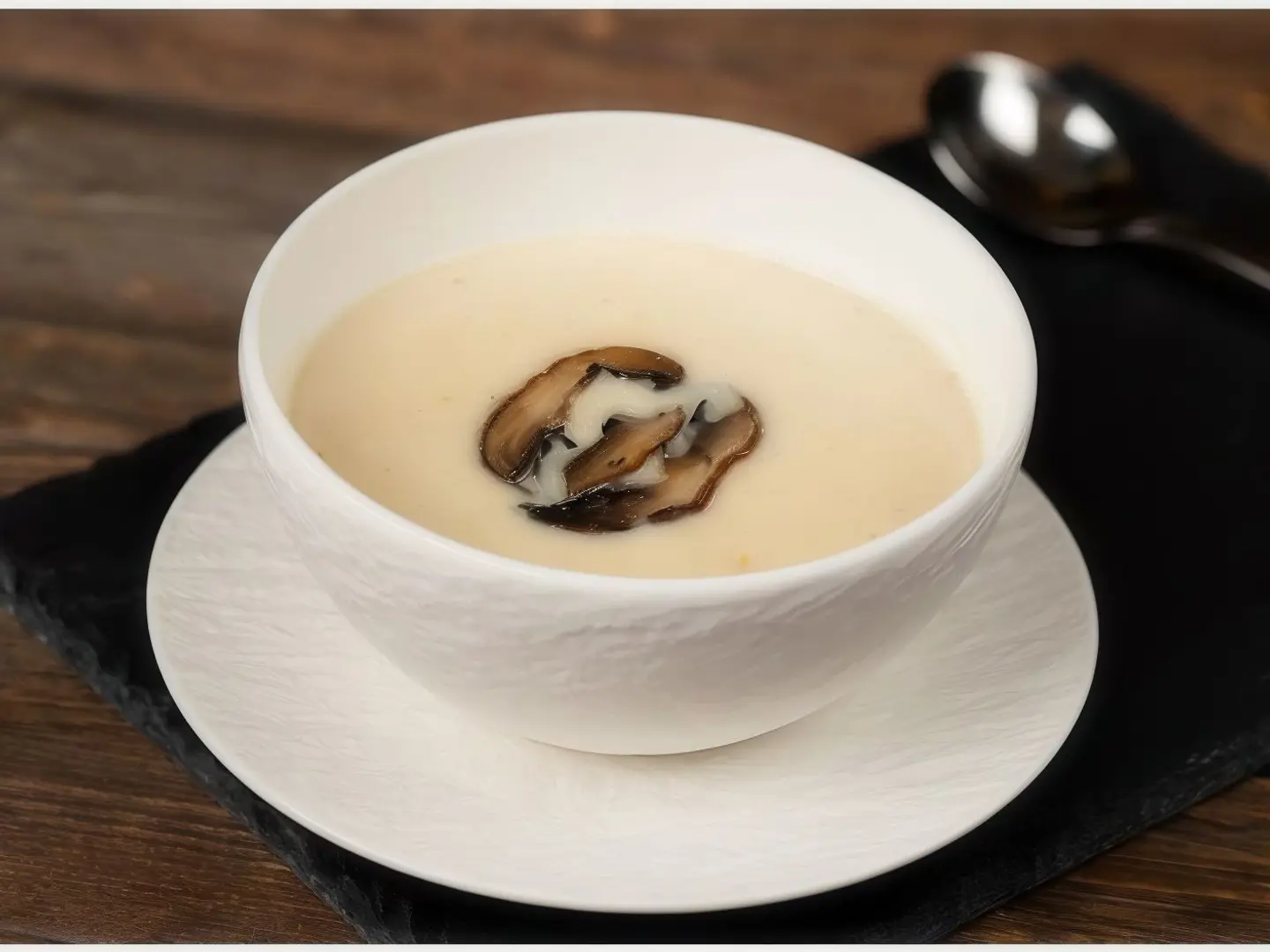 شوربة كريمة بالفطر