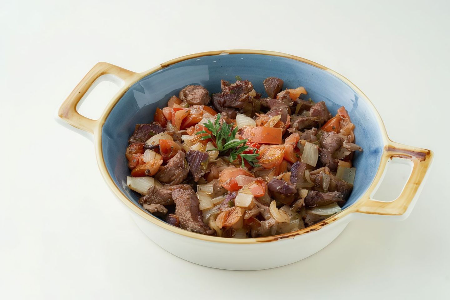 أوصال بالبصل و البندورة