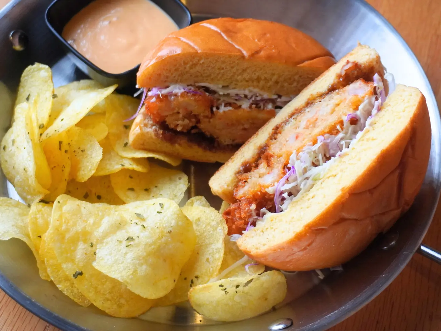 Shrimp Katsu Burger