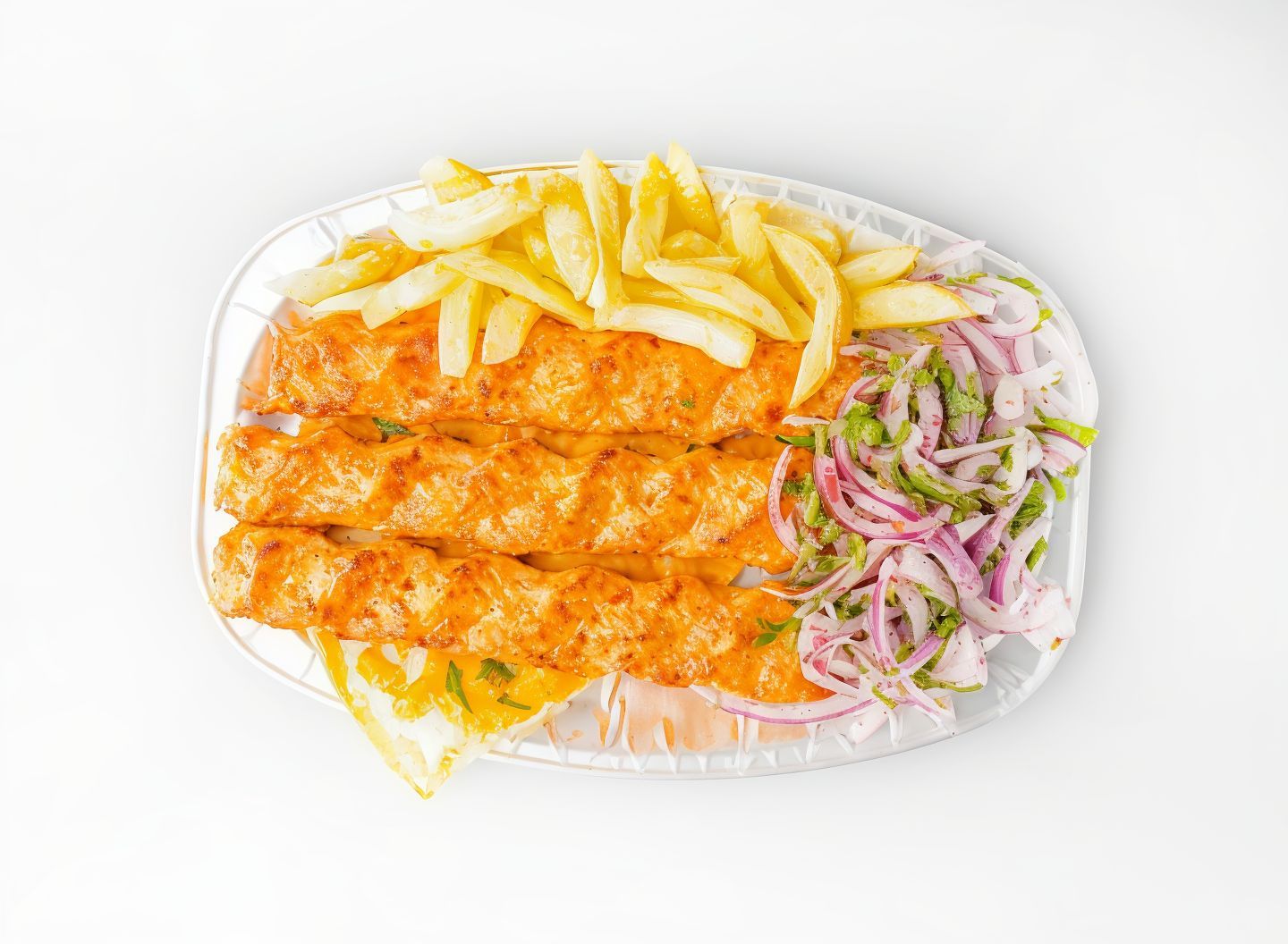 Chicken Kebab For One Person
