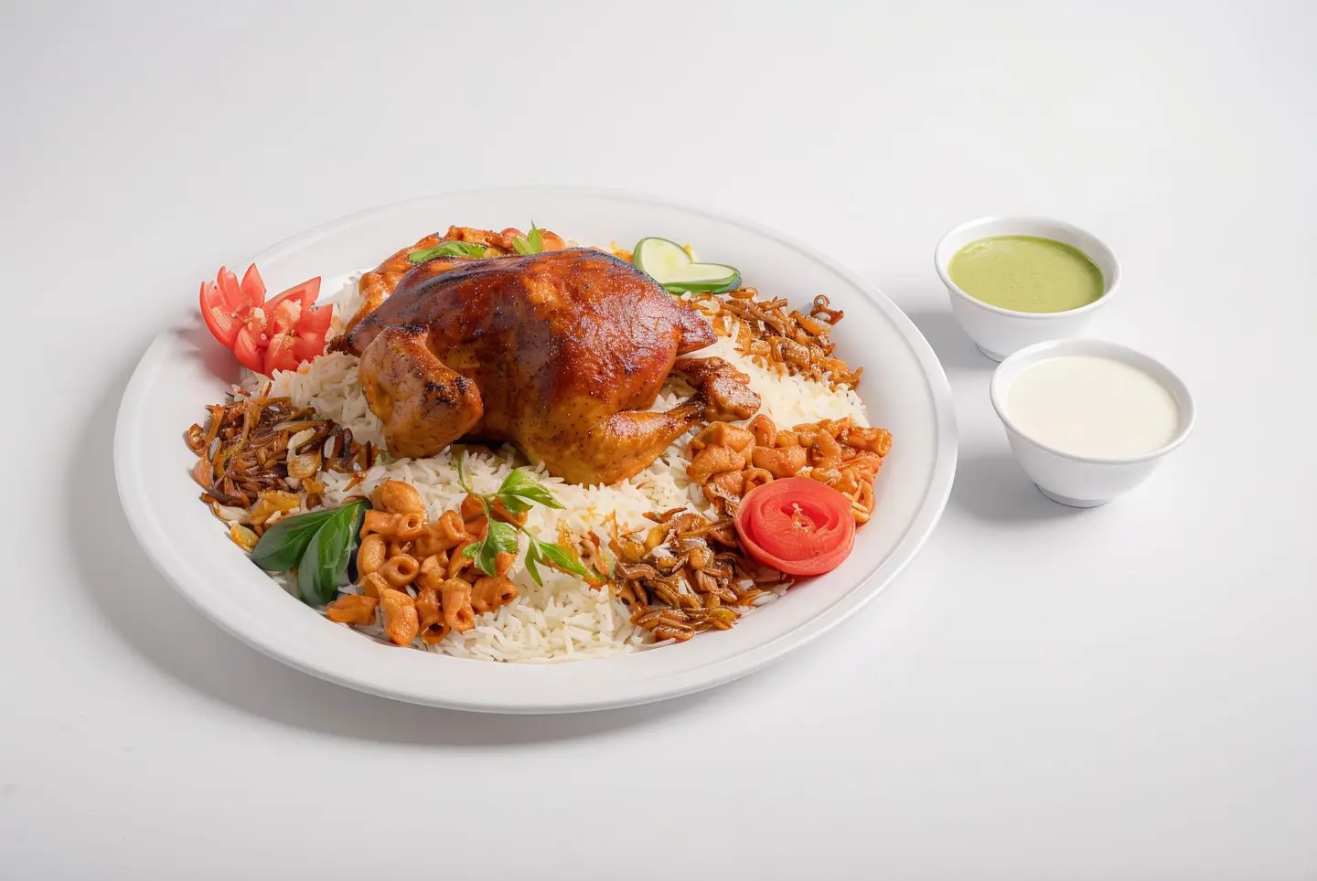 Whole Chicken Gozi With Rice