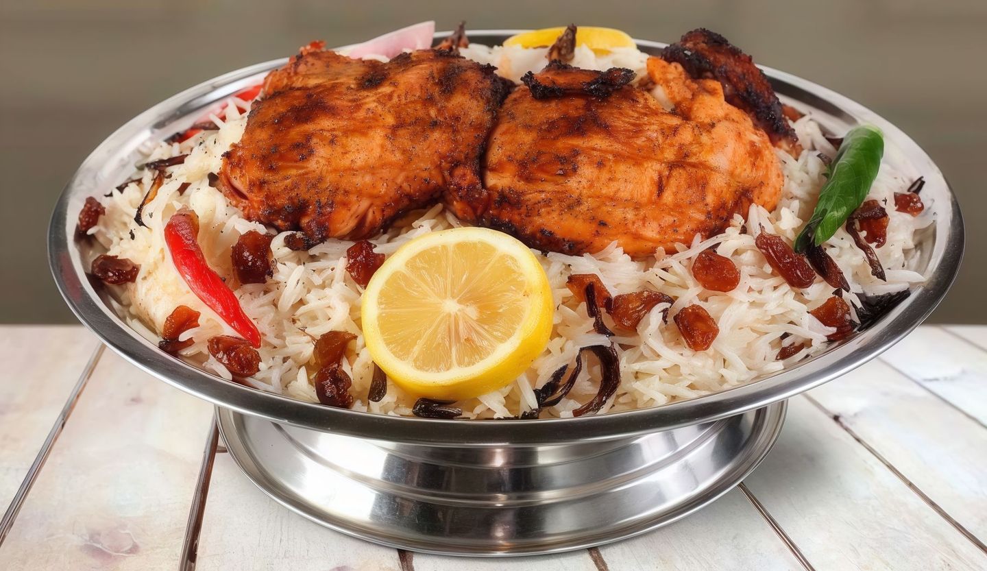 دجاج على الفحم