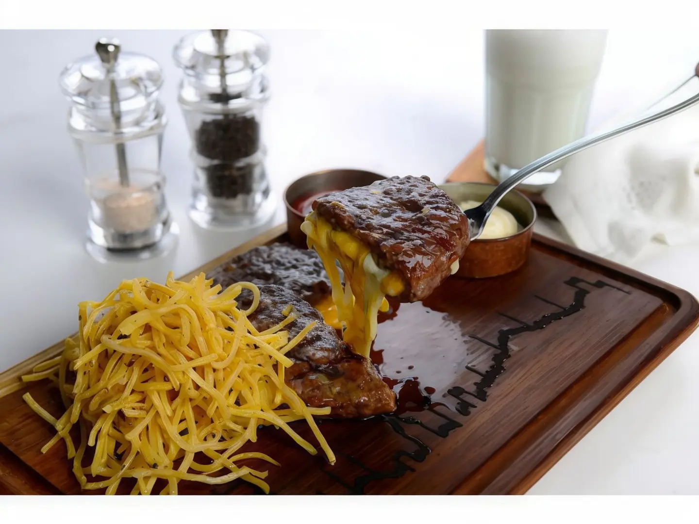 كفتة مع جبنة