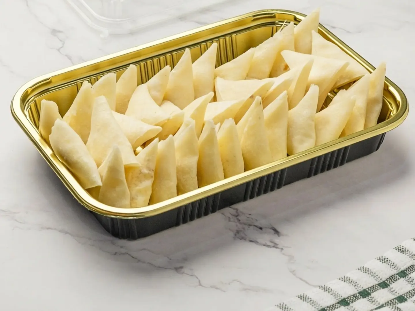 سمبوسة جبن مفرزنة