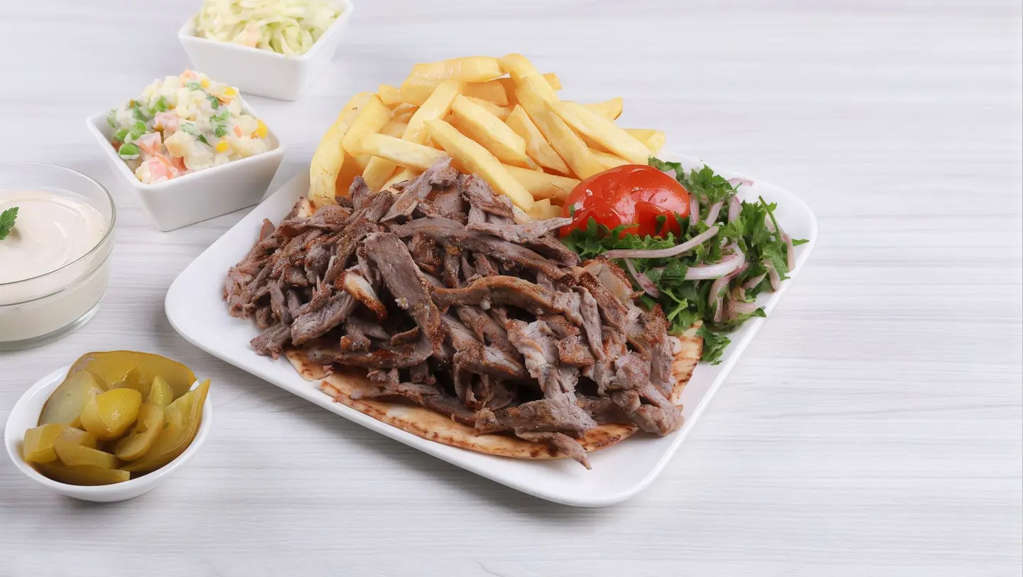 Meat Shawarma Plate