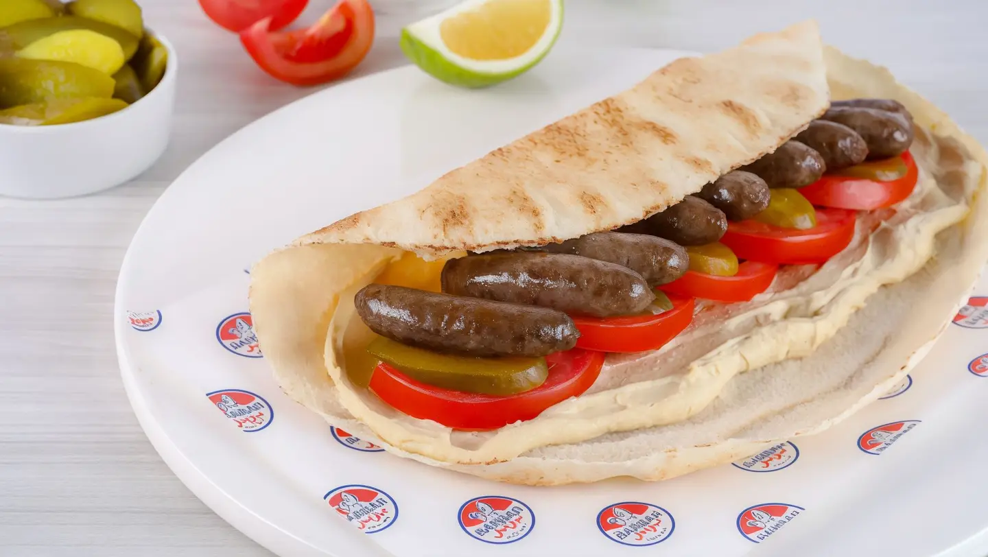 Grilled Makanek Sandwich