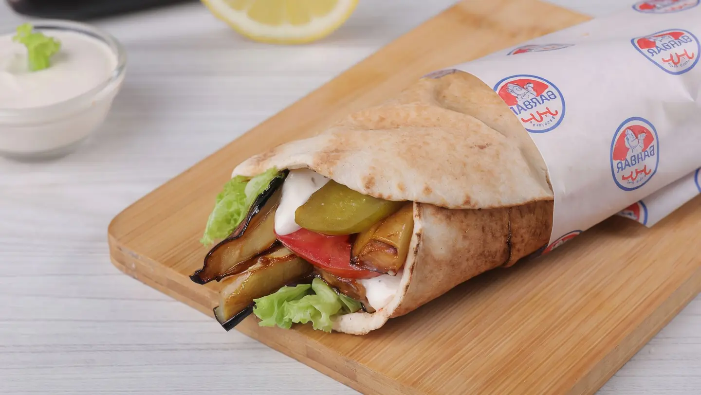 Fried Eggplant Sandwich