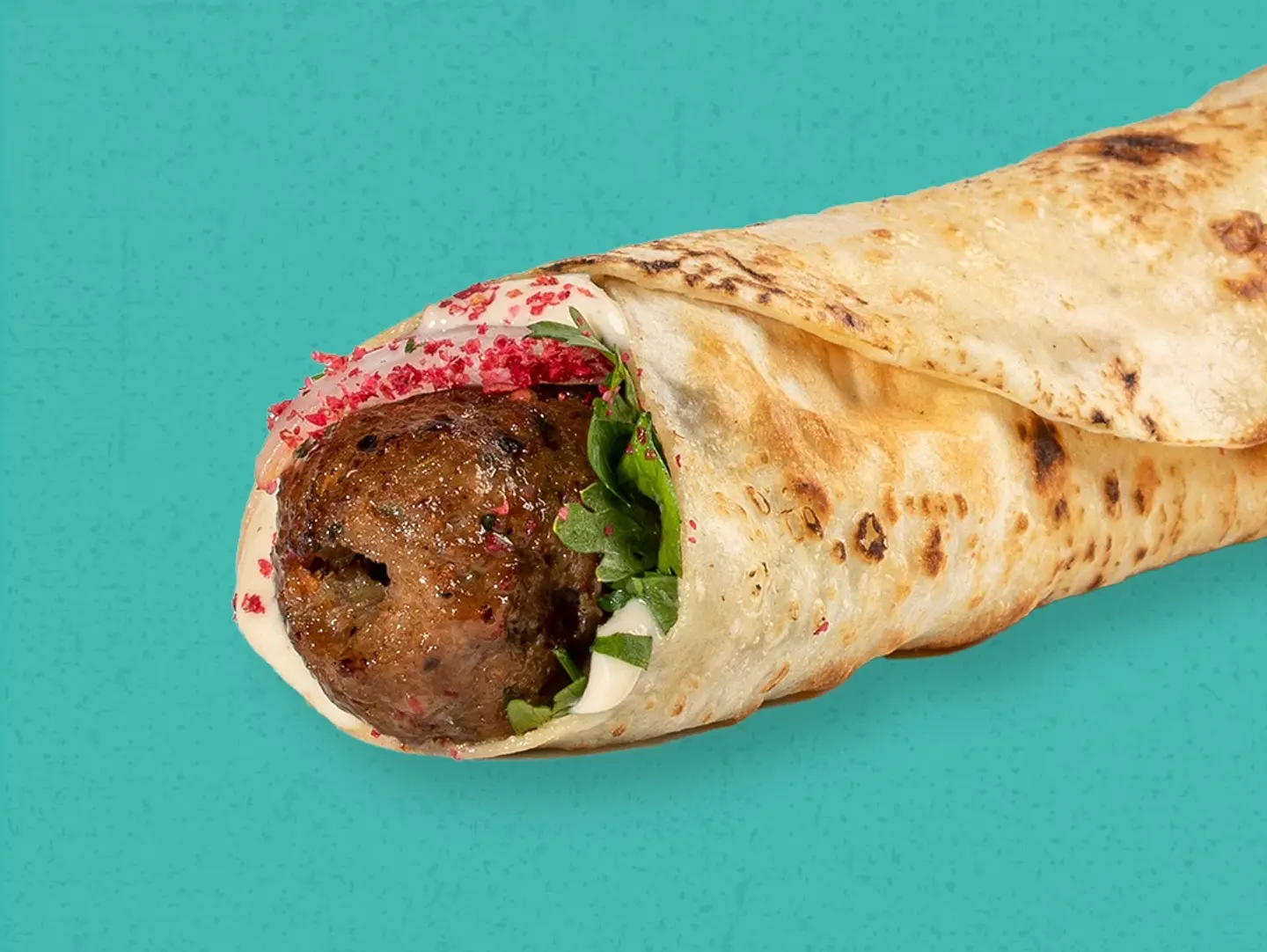 Meat Saroukha Sandwich